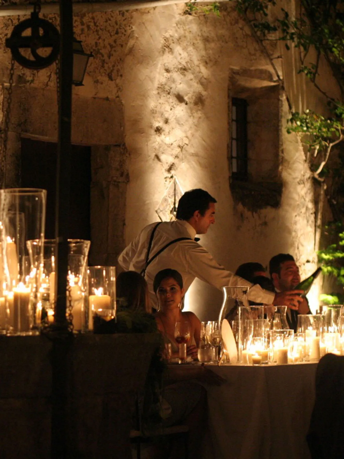 Wedding lit by The Balearic Lighthouse