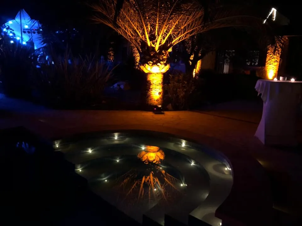 Lighting installation by The Balearic Lighthouse
