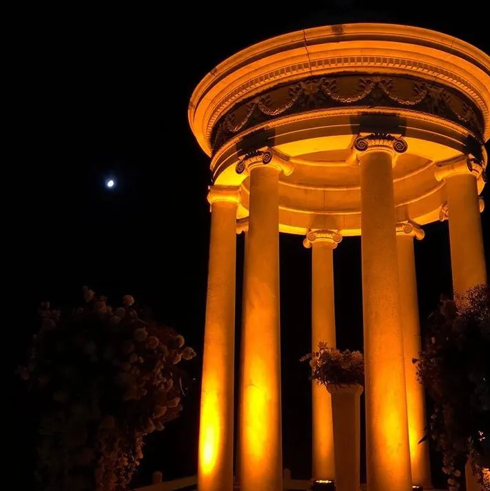 Lighting installation by The Balearic Lighthouse