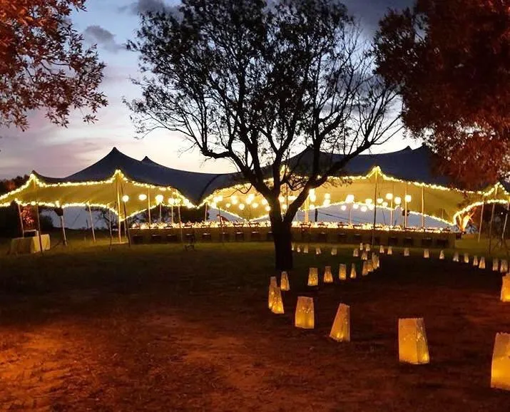 Lighting installation by The Balearic Lighthouse