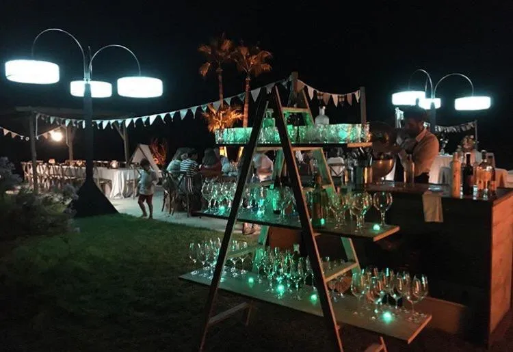 Lighting installation by The Balearic Lighthouse