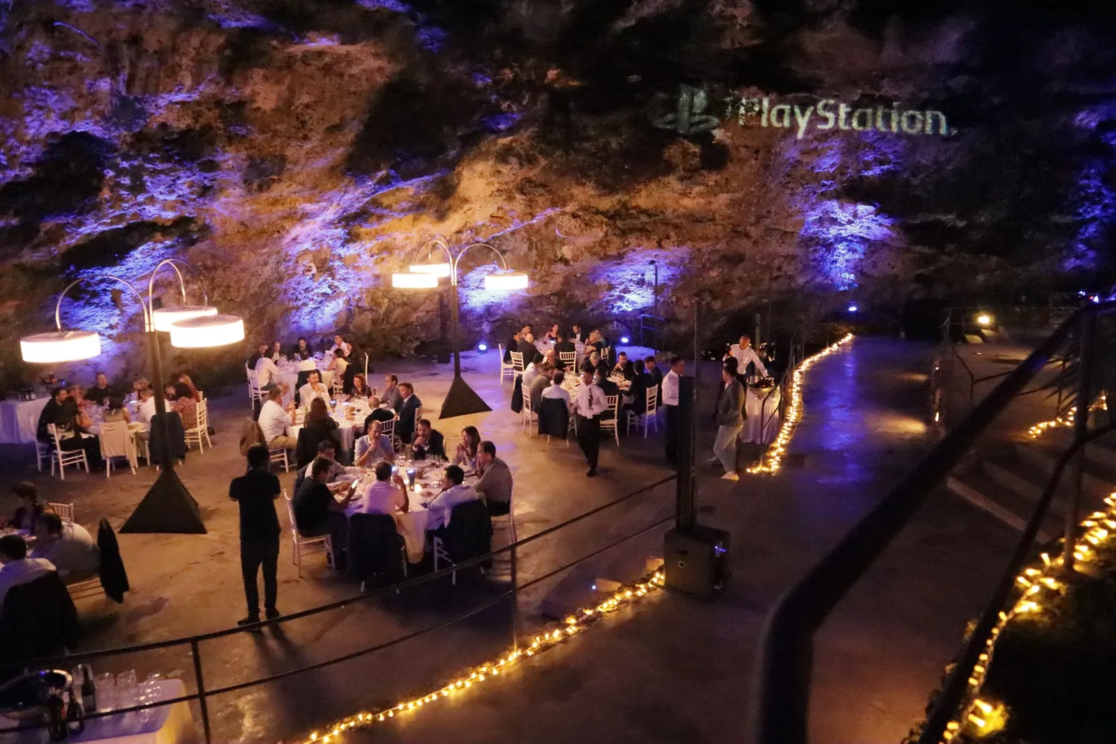 Lighting installation by The Balearic Lighthouse