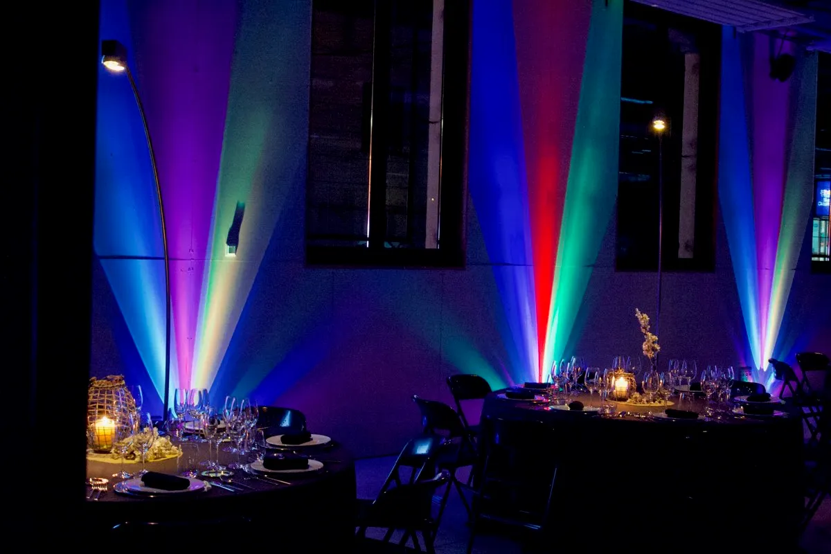 Lighting installation by The Balearic Lighthouse