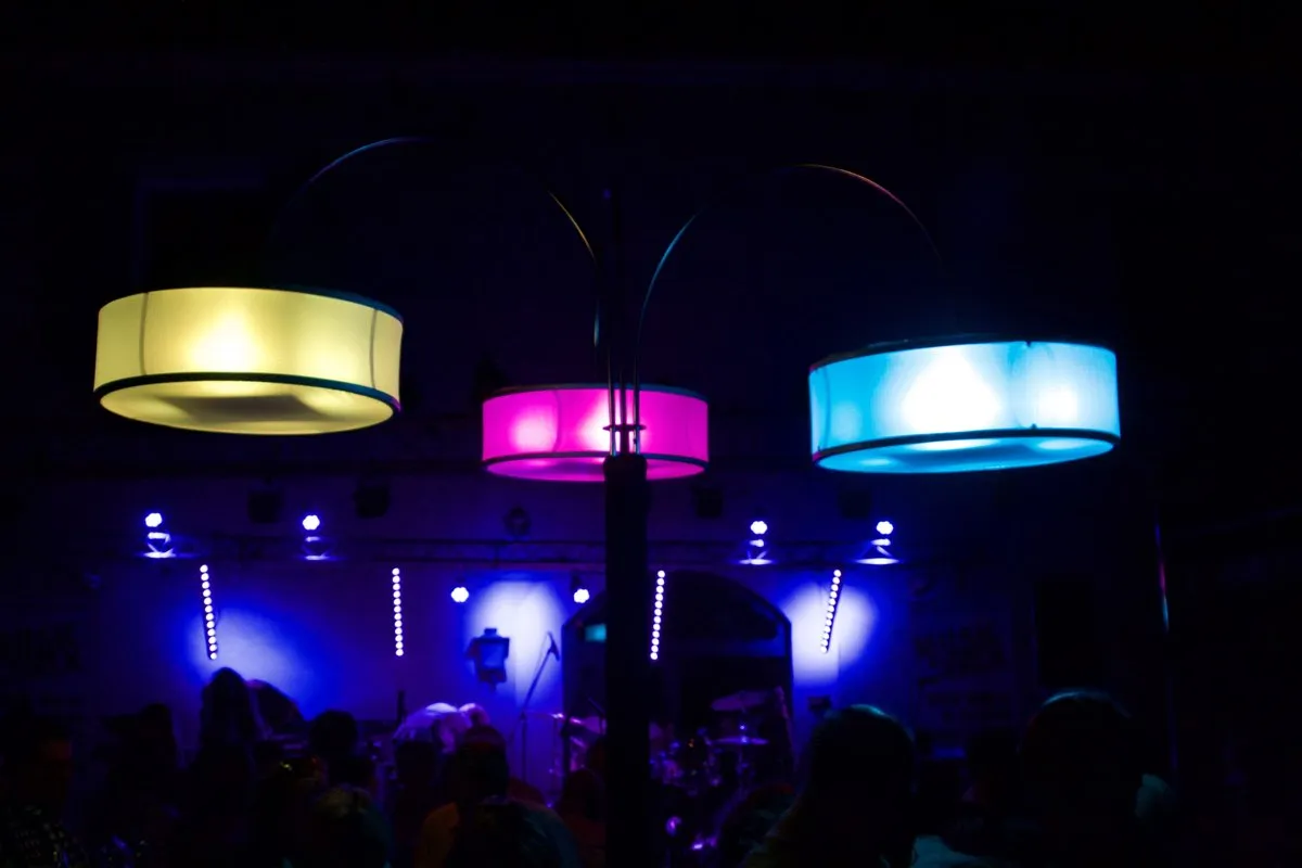Lighting installation by The Balearic Lighthouse