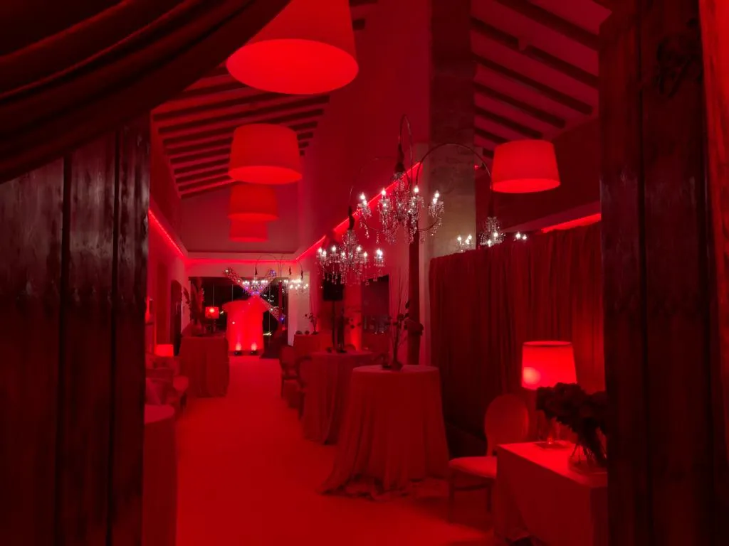 Lighting installation by The Balearic Lighthouse