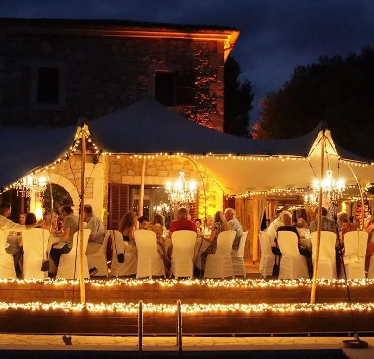 Iluminación de carpas